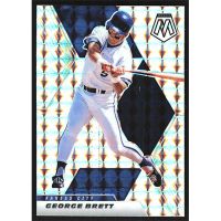 2021 Panini Mosaic Silver Prizm #167 George Brett