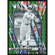 2021 Panini Mosaic Will to Win Green #WTW11 Lou Boudreau