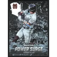 2021 Panini Prizm Draft Picks Power Surge #PS-TA Tanner Allen