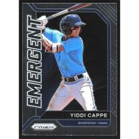 2021 Panini Prizm Emergent #EM7 Yiddi Cappe