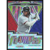 2021 Panini Prizm Fearless Silver #FR-19 Josh Bell