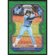 2021 Panini Prizm Green Wave #155 Cavan Biggio