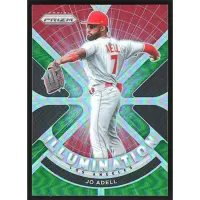 2021 Panini Prizm Illumination Green #IL-1 Jo Adell