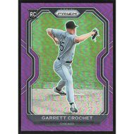 2021 Panini Prizm Purple #45 Garrett Crochet