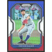 2021 Panini Prizm Red White and Blue #46 Trevor Bauer