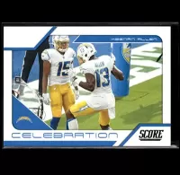 2021 Score Celebration #C4 Keenan Allen