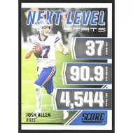 2021 Score Next Level Stats #NL15 Josh Allen