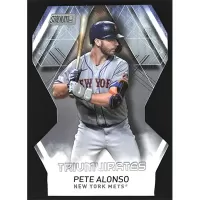 2021 Stadium Club Triumvirates #T-8 Pete Alonso