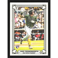 2021 Topps 582 Montgomery Club Lost Design Set 3 #13 Jake Cronenworth