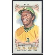 2021 Topps Allen & Ginter Mini A & G Back #163 Vida Blue