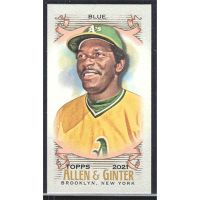 2021 Topps Allen & Ginter Mini A & G Back #163 Vida Blue