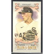 2021 Topps Allen & Ginter Mini #220 Garrett Crochet