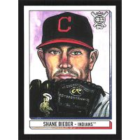 2021 Topps Big League Art of the Game #ATG-SB Shane Bieber