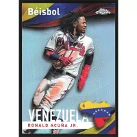 2021 Topps Chrome Beisbol #B-1 Ronald Acuna Jr.