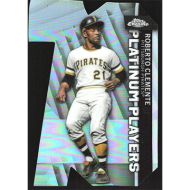 2021 Topps Chrome Update Platinum Player Die Cuts #CPDC-28 Roberto Clemente