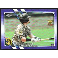 2021 Topps Chrome Update Purple Refractors #USC25 Jake Cronenworth Rookie Debut