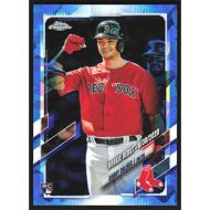 2021 Topps Chrome Update Sapphire #US212 Bobby Dalbec Rookie Debut