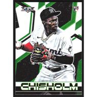 2021 Topps Fire #40 Jazz Chisholm