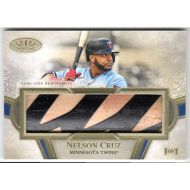 2021 Topps Tier One Limited Lumber #LLR-NC Nelson Cruz Bat Barrel