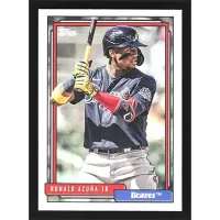 2021 Topps Update '92 Redux #T92-6 Ronald Acuna Jr.