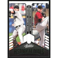 2022 Absolute Historical Duals Retail Green #HD-RA R. Clemens/A. Pettitte