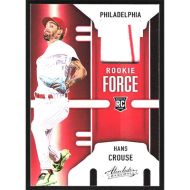 2022 Absolute Rookie Force Materials Retail #RF-HC Hans Crouse Jersey with Pinstripe