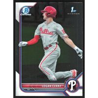 2022 Bowman Chrome Prospects #BCP-120 Logan Cerny