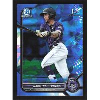 2022 Bowman Chrome Sapphire Prospects #BCP-46 Warming Bernabel