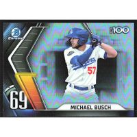 2022 Bowman Chrome Scouts Top 100 #BTP-69 Michael Busch