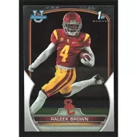 2022 Bowman Chrome University #83 Raleek Brown