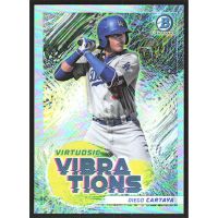 2022 Bowman Chrome Virtuosic Vibrations #VV-20 Diego Cartaya