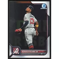 2022 Bowman Chrome #58 Ronald Acuna Jr.