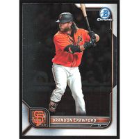 2022 Bowman Chrome #75 Brandon Crawford