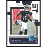 2022 Donruss #312 Treylon Burks Rated Rookie