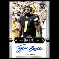 2022 Leaf Draft Autographs #BA-TB2 Tyler Badie