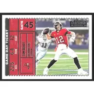 2022 Panini Contenders Game Day Ticket #GDT-TBR Tom Brady