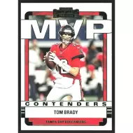 2022 Panini Contenders MVP Contenders Emerald #MVP-TBR Tom Brady