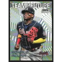 2022 Stadium Club Chrome Team of the Future #TOF-15 Ronald Acuna Jr.