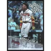 2022 Topps 2021's Greatest Hits #21GH-11 Ronald Acuna Jr.