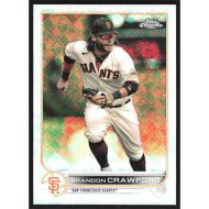 2022 Topps Chrome Logofractor #64 Brandon Crawford