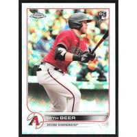 2022 Topps Chrome Logofractor #93 Seth Beer