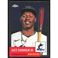 2022 Topps Chrome Platinum Anniversary #130 Jazz Chisholm Jr.