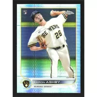 2022 Topps Chrome Prism Refractors #80 Aaron Ashby