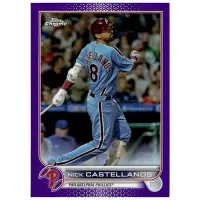 2022 Topps Chrome Update Purple Refractor #USC67 Nick Castellanos