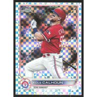 2022 Topps Chrome X-Fractors #17 Kole Calhoun