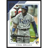 2022 Topps Gallery Printer Proof #164 Vidal Brujan