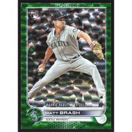 2022 Topps Update Green Foil #US274 Matt Brash Rookie Debut