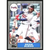 2022 Topps Update '87 Black #87TBU-31 Ozzie Albies