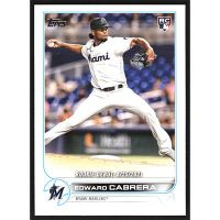 2022 Topps Update #US231 Edward Cabrera Rookie Debut