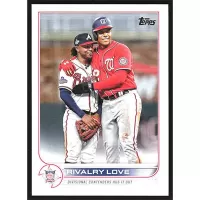 2022 Topps Update #US310 O. Albies/J. Soto Veteran Combos